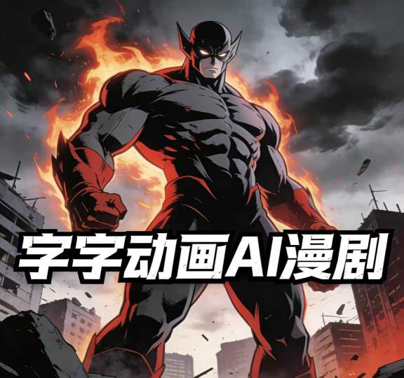 字字动画AI漫剧2026年第1期系统课程，小白看完就能学会实操的漫剧课，单人月收1-3W-米创网