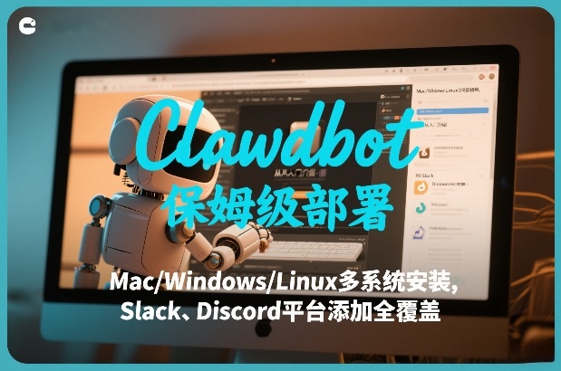Clawdbot保姆级部署，从入门介绍、Mac/Windows/Linux多系统安装，到Slack、Discord平台添加全覆盖-米创网