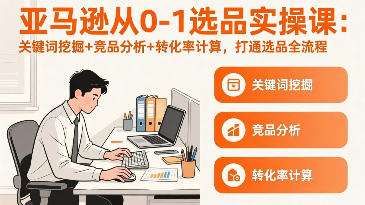 亚马逊从0-1选品实操课(更新3月-米创网
