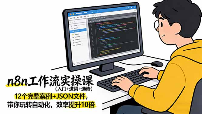 n8n工作流实操课(入门+进阶+选修-米创网