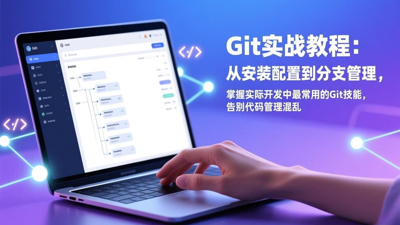 Git实战教程：从安装配置到分支管理，掌握实际开发中最常用的Git技能，告别代码管理混乱-米创网