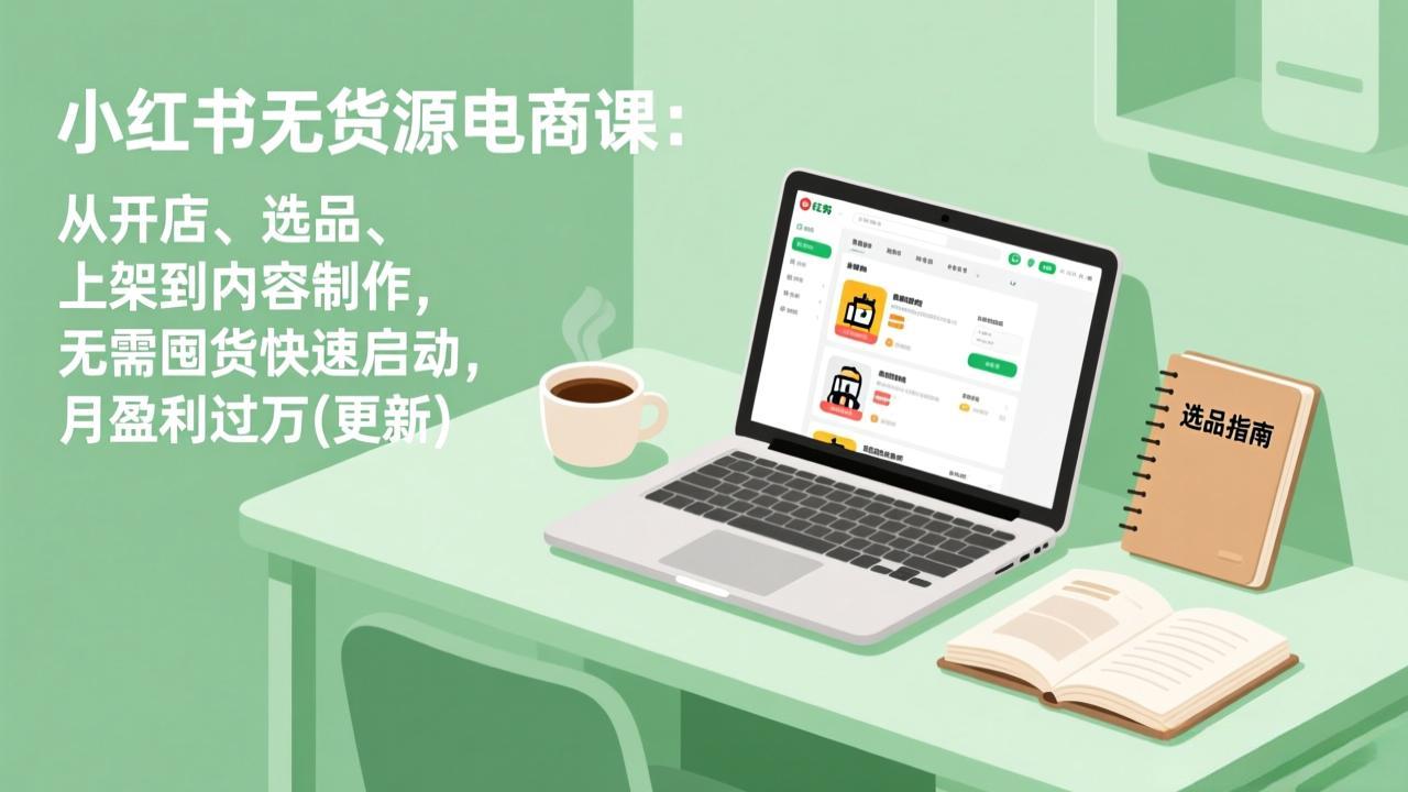 小红书无货源电商课(3月更新-米创网