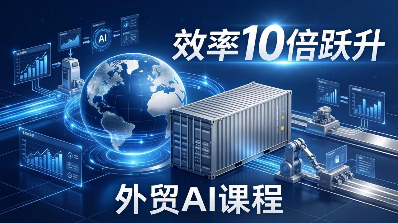 外贸人AI破局课：从零部署n8n搭建数字员工，让AI自动执行复杂工作流，效率10倍跃升-米创网