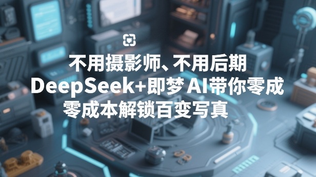 不用摄影师、不用后期，DeepSeek+即梦AI带你零成本解锁百变写真！-米创网