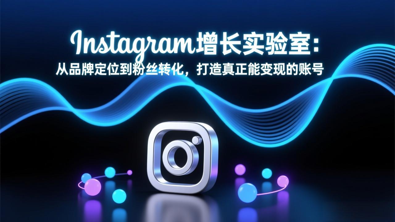 Instagram增长实验室：从品牌定位到粉丝转化，打造真正能变现的账号-米创网