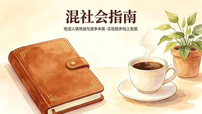 付费文章：混社会指南，吃透人情世故与竞争本质，实现稳步向上发展-米创网
