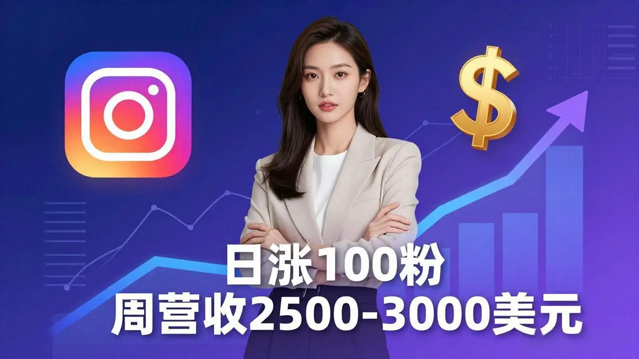 想做数字产品？Sheri亲授：日涨100粉、每周2500至3000美元的营收，Instagram躺着赚-米创网