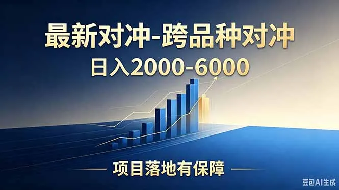 跨品种对冲震撼首发！日收益2000-6000+，项目绿色长久，安全稳健，合规靠谱，可批量放大-58创客